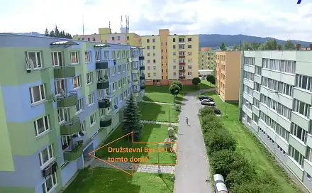 Prodej bytu 3+1 69 m², Sídl. Míru, Volary, okres Prachatice
