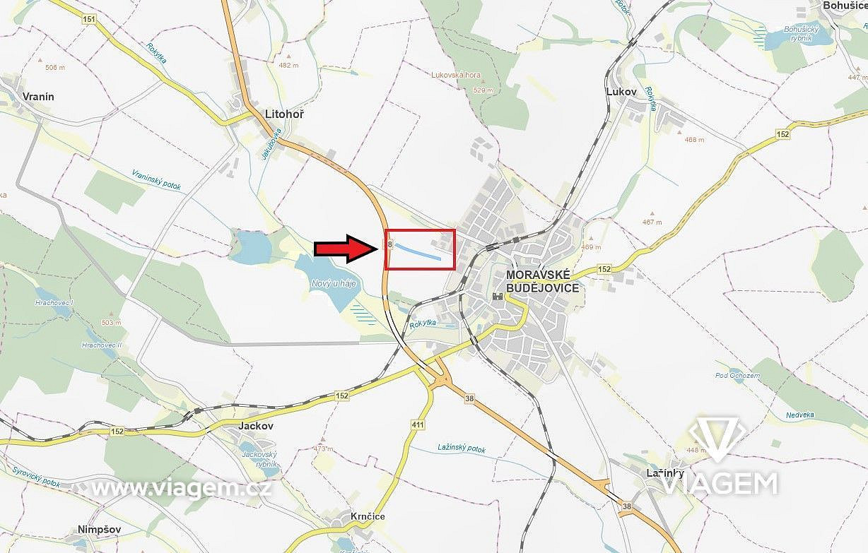 Prodej stavebního pozemku 3 586 m²