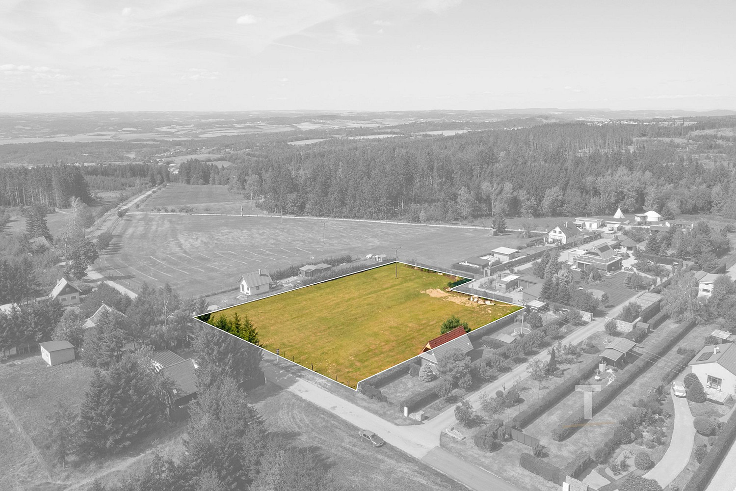 Prodej stavebního pozemku 4 100 m²