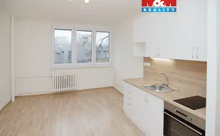 Pronájem bytu 1+kk 27 m², Ahepjukova, Ostrava - Moravská Ostrava