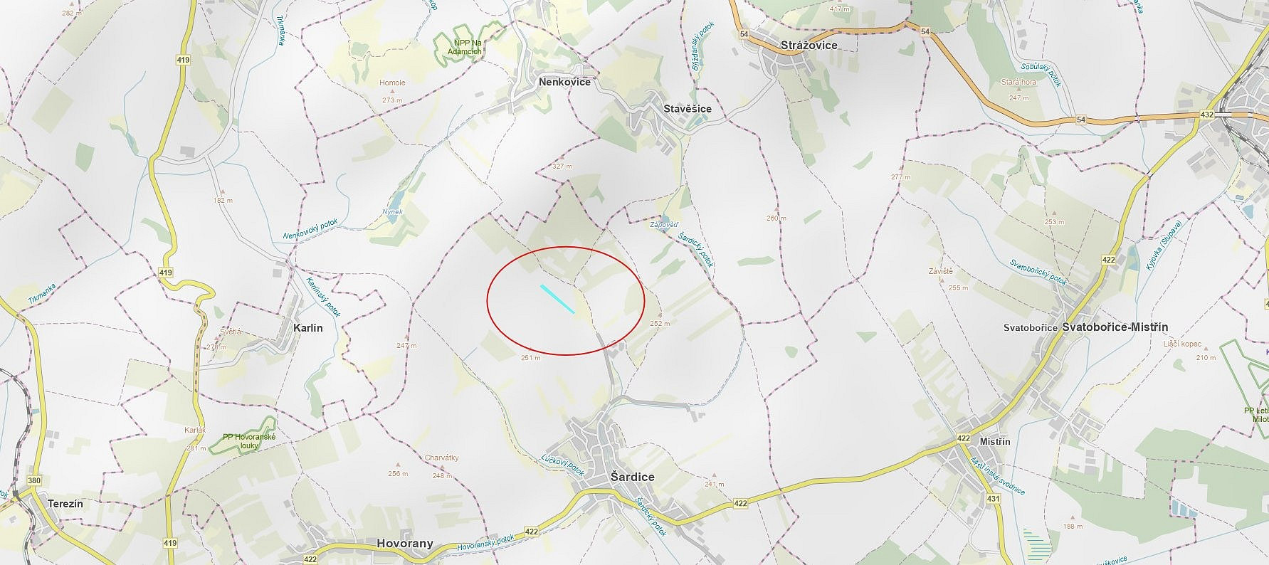 Prodej pole 12 267 m²