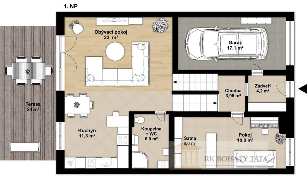 Prodej domu 192 m² s pozemkem 324 m², Velké Přílepy – náhled fotky 26