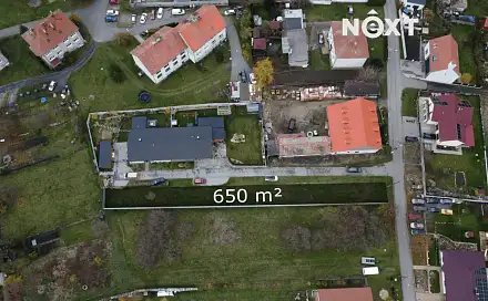 Prodej stavebního pozemku 650 m², Vrbovec