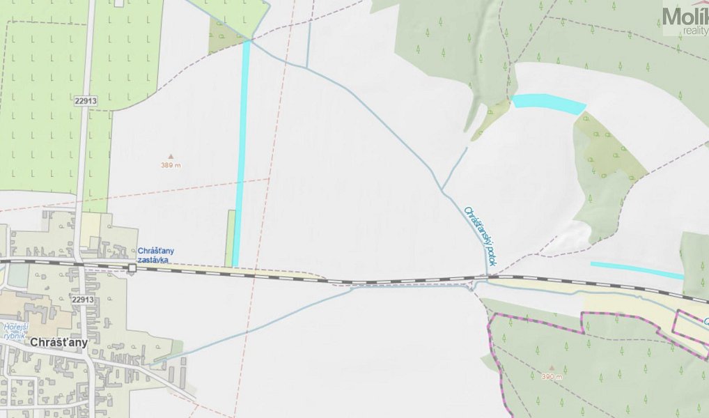 Prodej pole 36 837 m², Chrášťany – náhled fotky 8