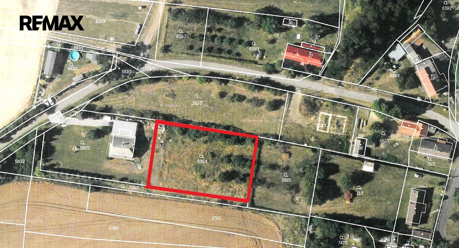 Prodej stavebního pozemku 1 875 m²