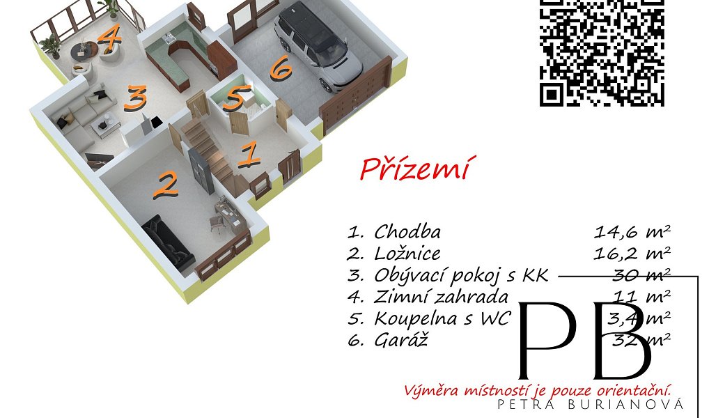 Prodej domu 145 m² s pozemkem 444 m², Ivančice – náhled fotky 3