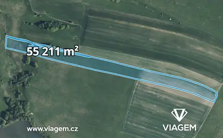 Prodej pole 11 042 m², Jablonné v Podještědí, okres Liberec