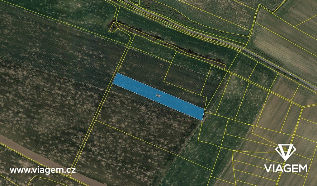 Prodej pole 1 517 m², Chotětov – náhled fotky 4