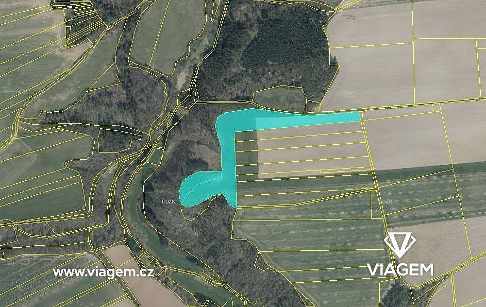 Pole 22 624 m², Podíl 5 % o výměře 1 150 m² – pohled 4
