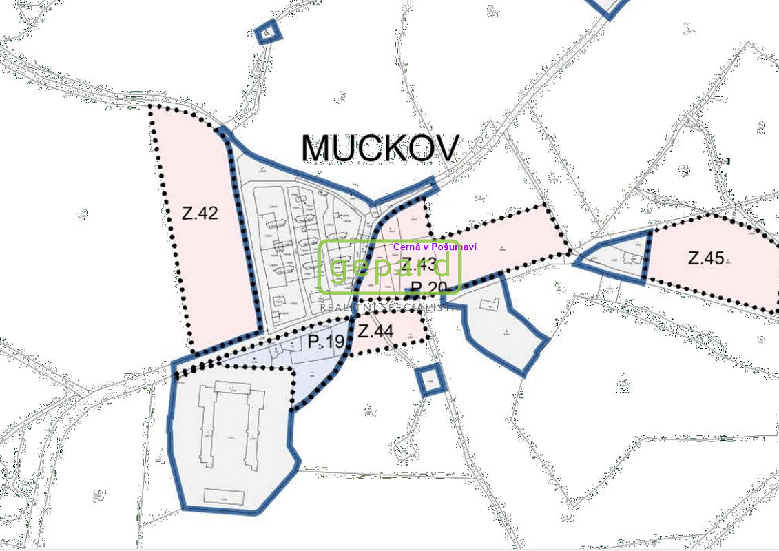 Prodej stavebního pozemku 892 m² – pohled 4