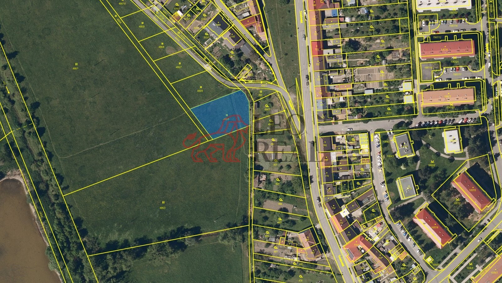 Prodej louky 1 237 m²
