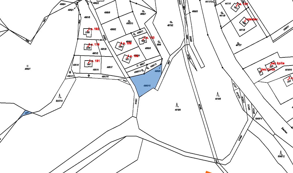 Prodej stavebního pozemku 1 m², Vizovice – náhled fotky 2