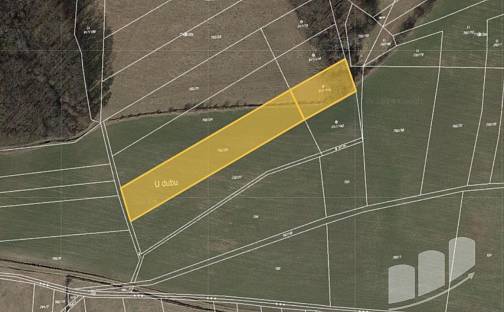 Prodej pole 4 447 m², Biskupice, okres Zlín