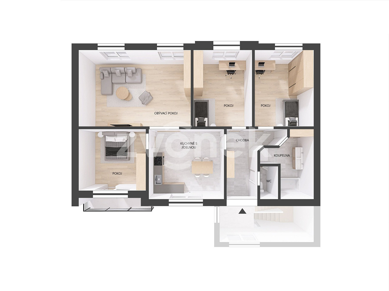 Prodej bytu 5+kk 110 m² – fotografie 3