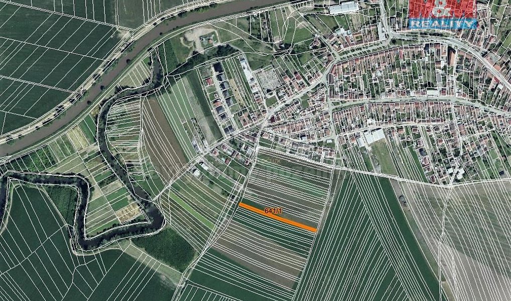 Prodej pole 785 m², Uherčice – náhled fotky 3