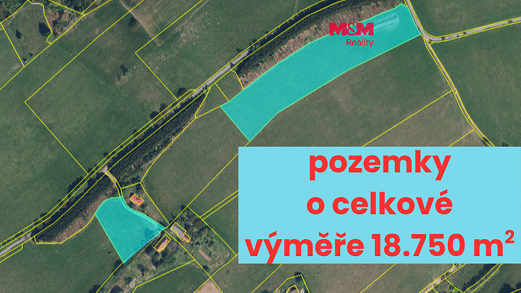 Prodej pole 18 750 m²