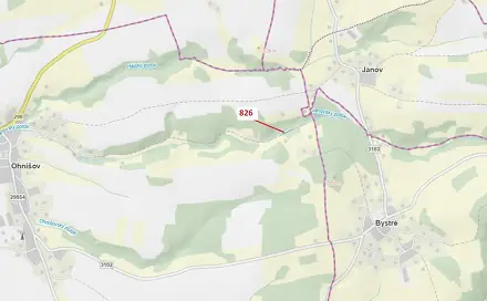 Dražba lesa 248 m², Janov