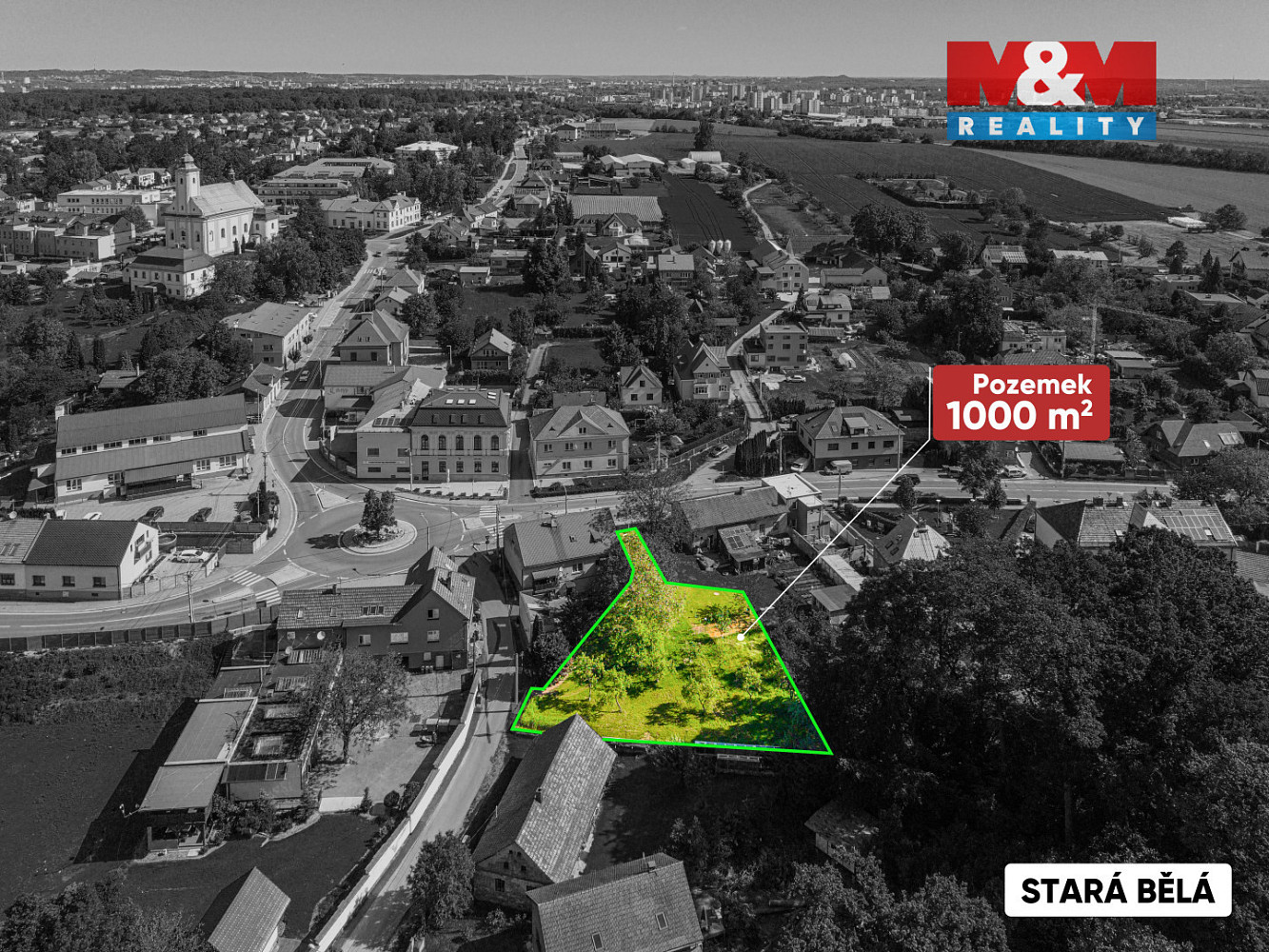 Prodej stavebního pozemku 1 000 m² — photo 2