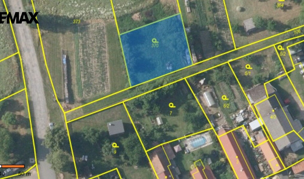 Prodej stavebního pozemku 666 m², Chlístovice – náhled fotky 4