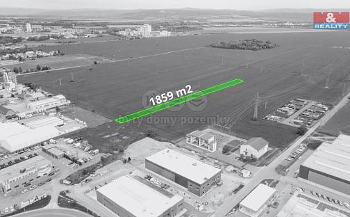 Prodej komerčního pozemku 1 859 m², Olomouc - Holice