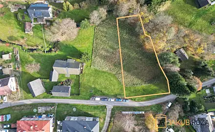 Prodej stavebního pozemku 1 989 m², Mříčná, okres Semily