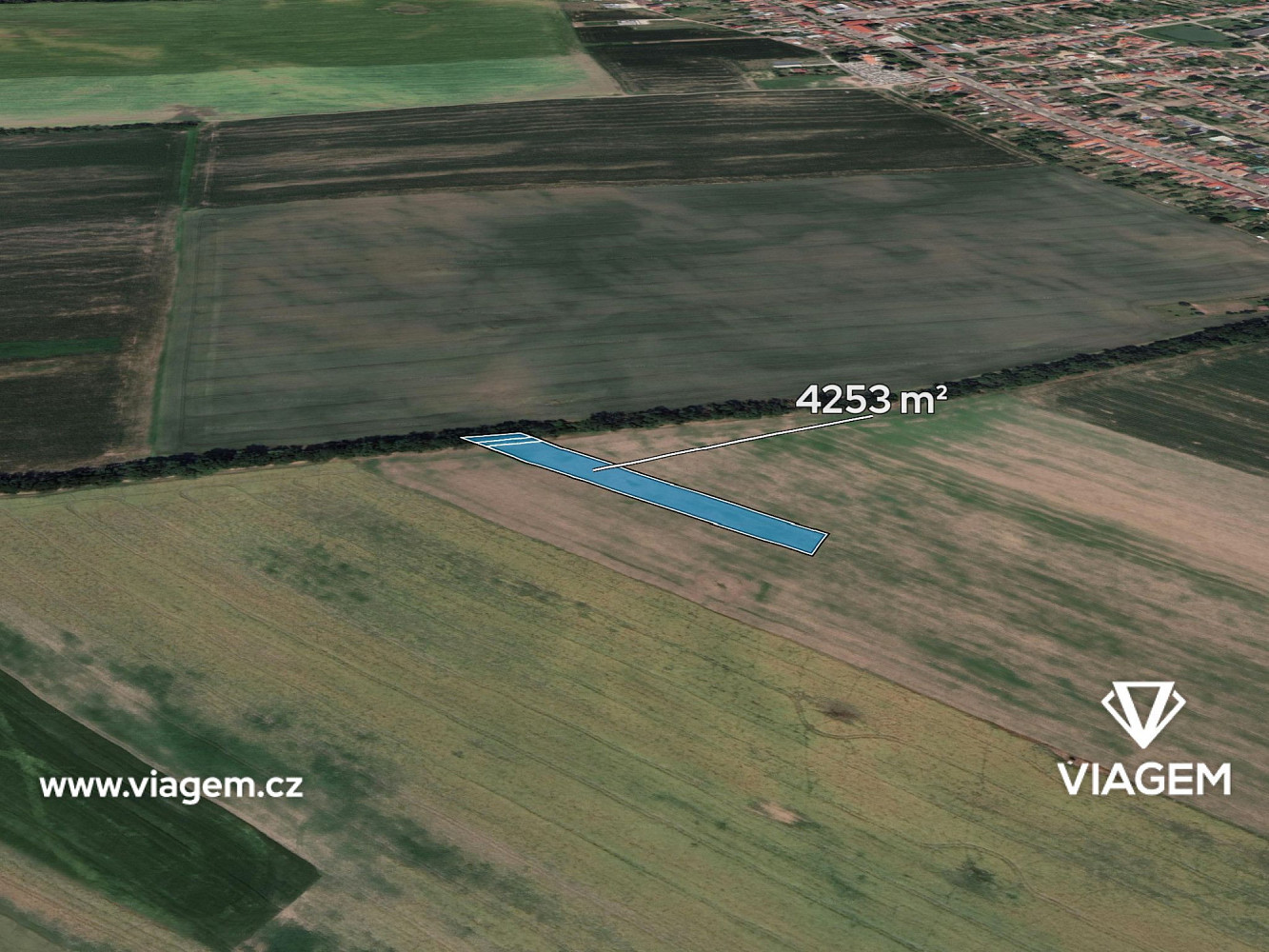 Prodej pole 1 417 m²