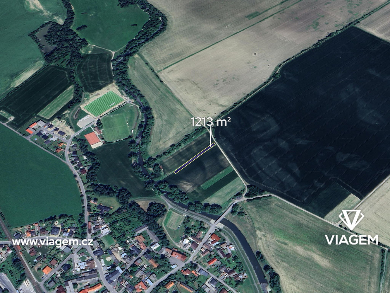 Prodej pole 808 m²