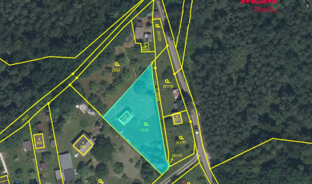 Prodej zahrady 1 019 m², Strakonice – náhled fotky 15