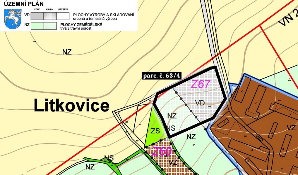Prodej komerčního pozemku 10 581 m², Žirovnice – náhled fotky 4