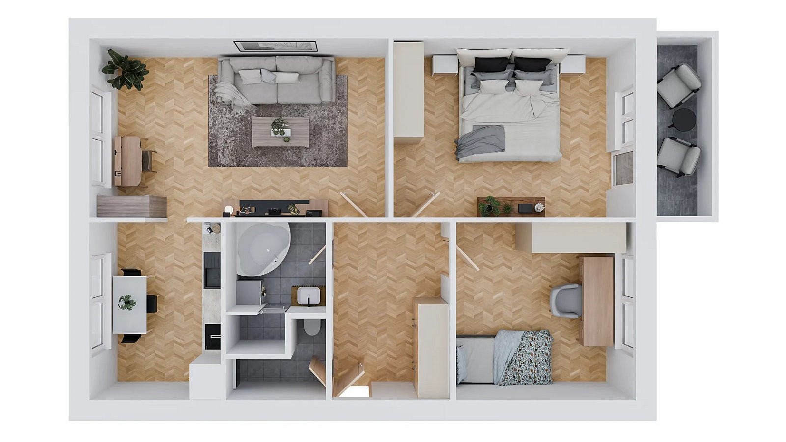 Prodej bytu 3+1 75 m² — photo 4