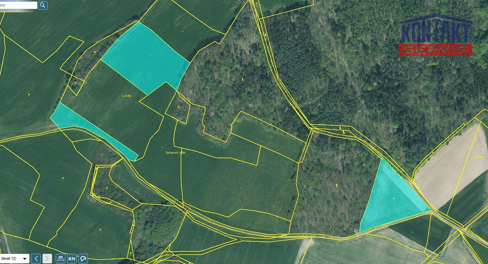 Prodej pole 41 005 m²
