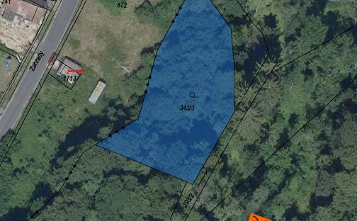 Prodej zahrady 151 m², Tuchoraz, okres Kolín