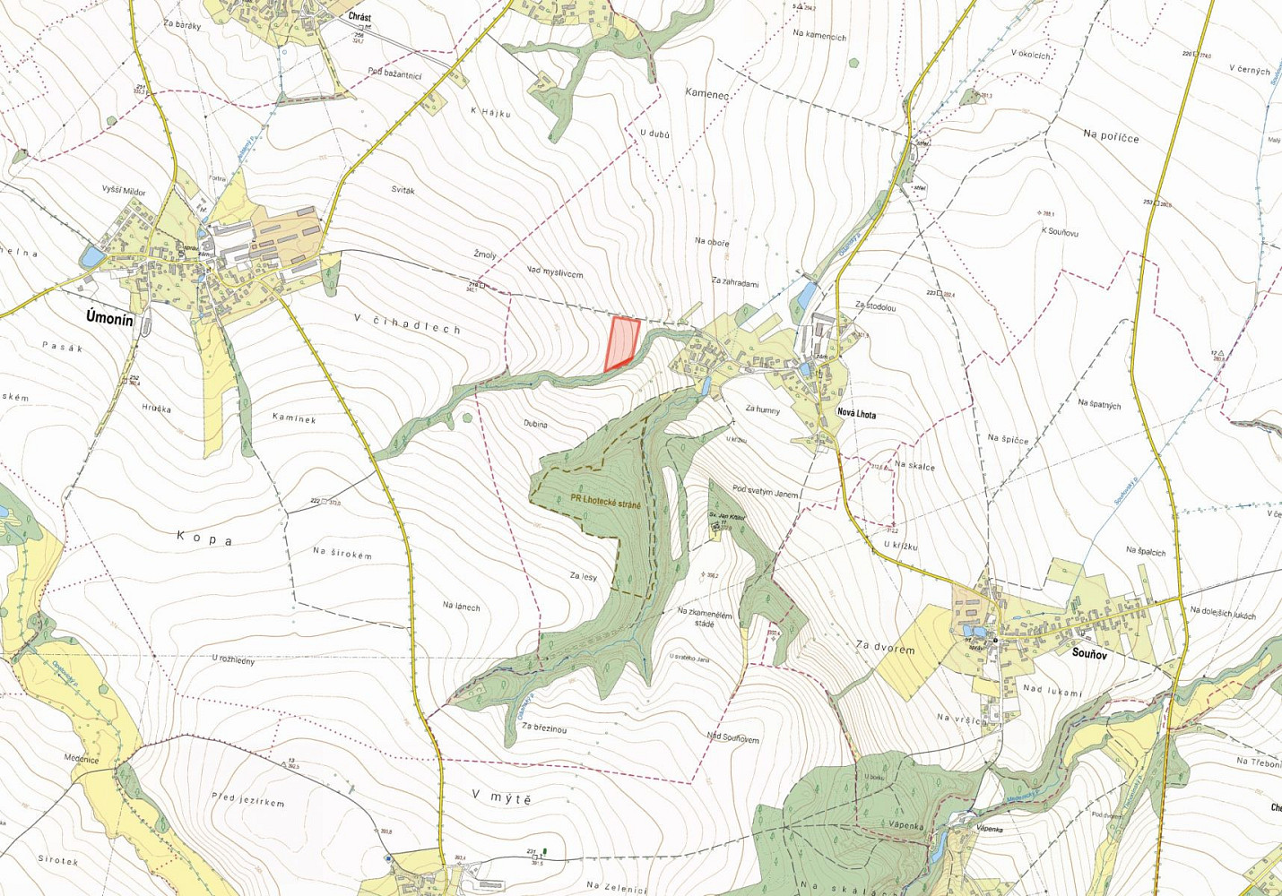Prodej pole 15 956 m² – fotografie 2