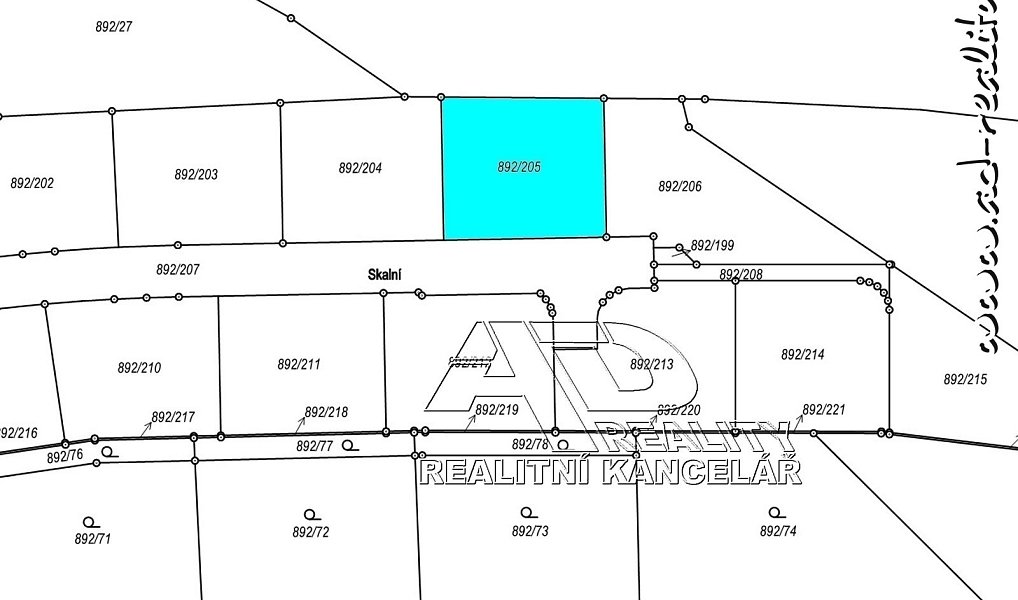 Prodej stavebního pozemku 550 m², Srubec – náhled fotky 15