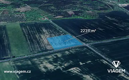 Prodej pole 22 311 m², Kařez, okres Rokycany