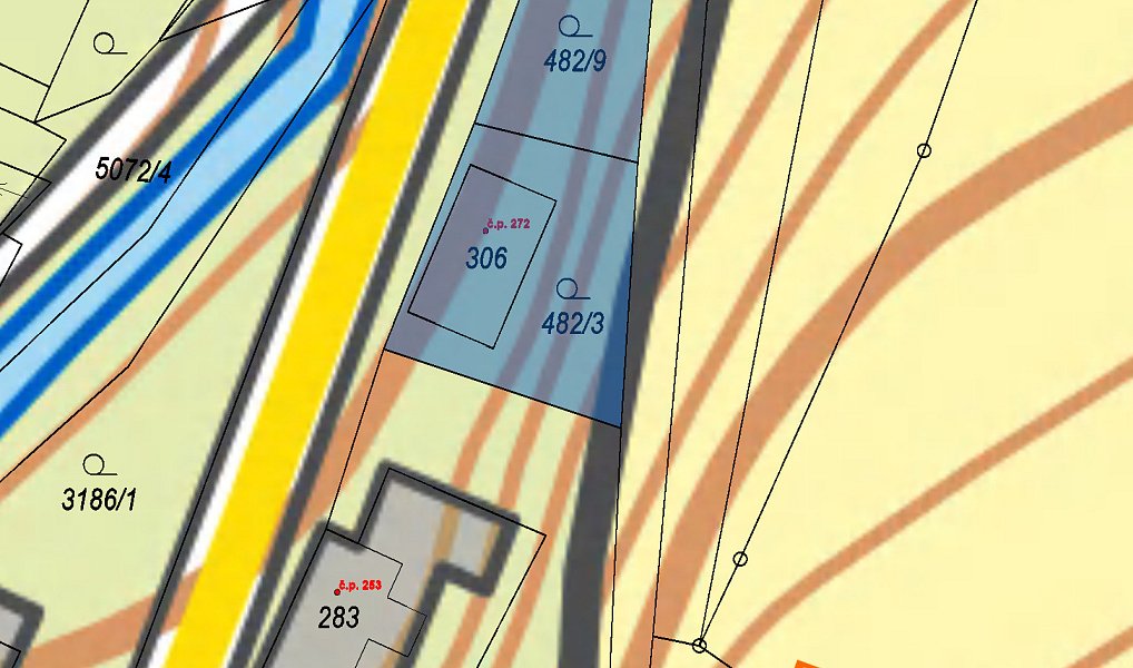 Prodej pozemku 313 m², Krouna – náhled fotky 3