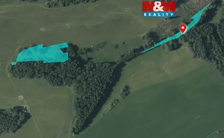 Prodej louky 10 538 m², Bezvěrov - Chudeč, okres Plzeň-sever