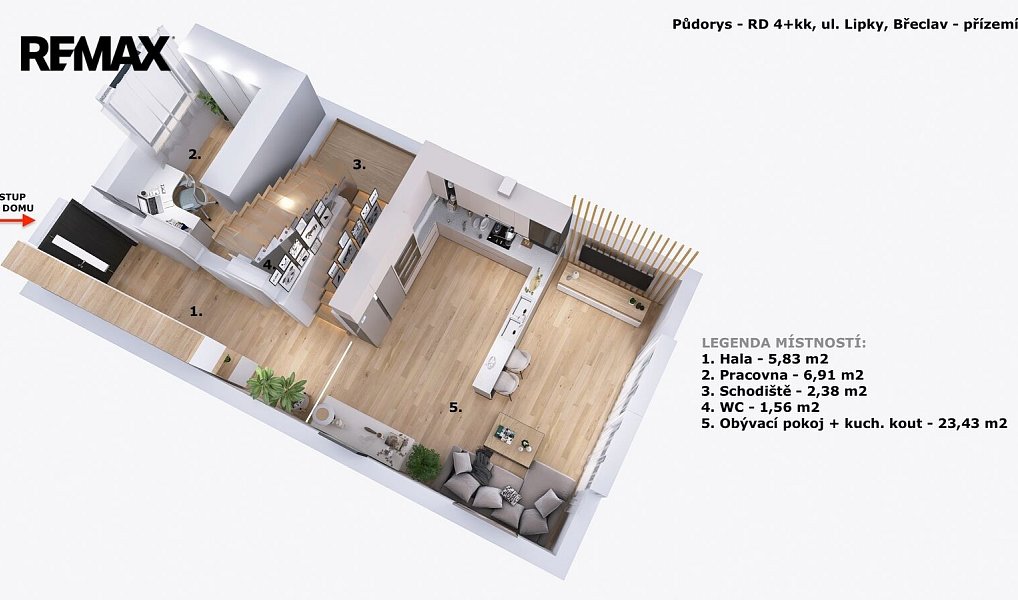 Prodej domu 81 m² s pozemkem 168 m², Břeclav – náhled fotky 44