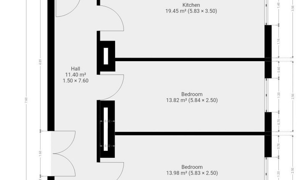 Pronájem bytu 3+kk 62 m², Praha – náhled fotky 16