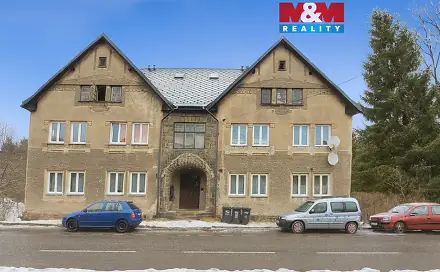 Pronájem bytu 1+1 45 m², Hlavní, Smržovka, okres Jablonec nad Nisou