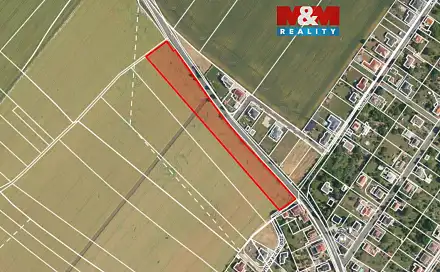 Prodej stavebního pozemku 9 044 m², Polepy, okres Kolín
