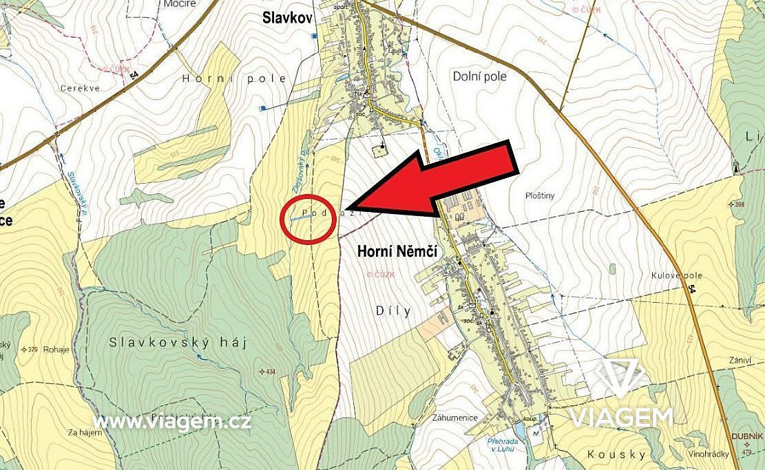 Prodej pole 2 940 m² – fotografie 4