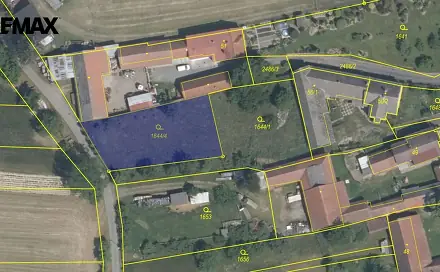 Prodej stavebního pozemku 870 m², Bernartice, okres Benešov