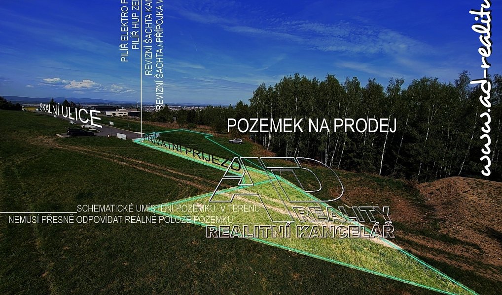 Prodej stavebního pozemku 613 m², Srubec – náhled fotky 4