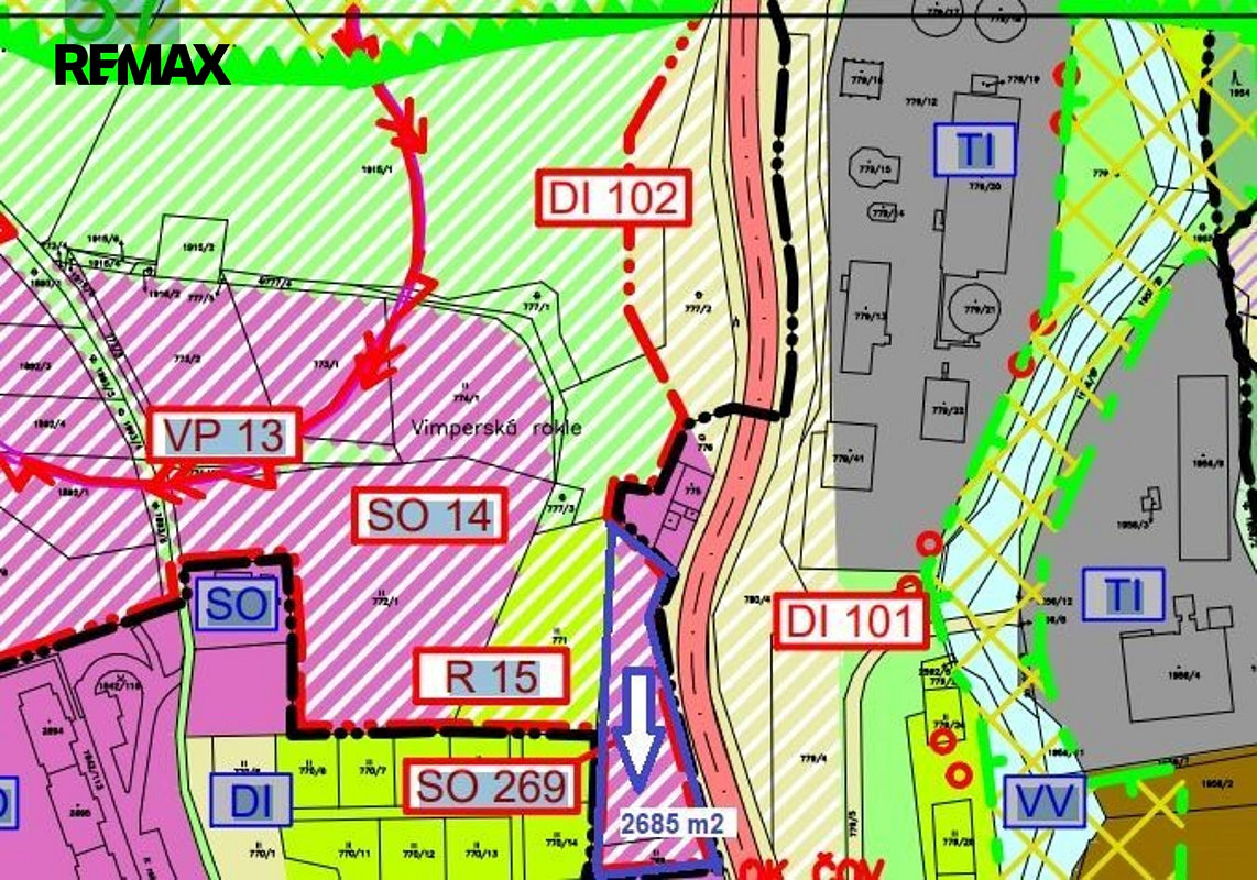 Prodej stavebního pozemku 2 685 m² – fotografie 5