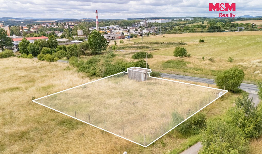 Prodej stavebního pozemku 831 m², Stříbro – fotka 1 z 10