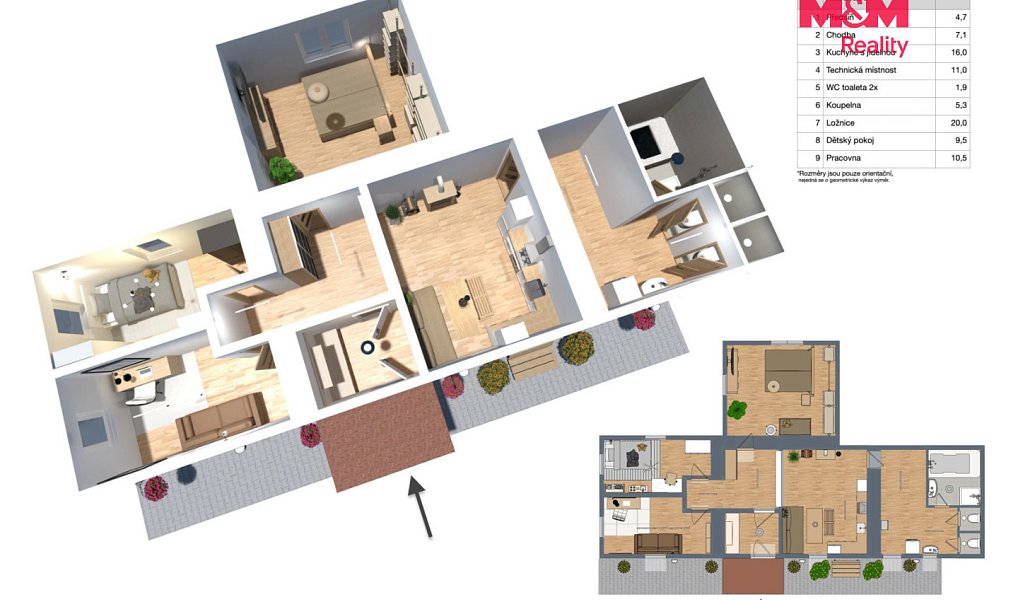 Prodej chaty/chalupy 86 m² s pozemkem 1 425 m², Mrzky – náhled fotky 26