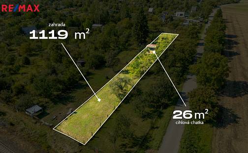 Prodej zahrady 1 145 m², Husova, Ivanovice na Hané, okres Vyškov