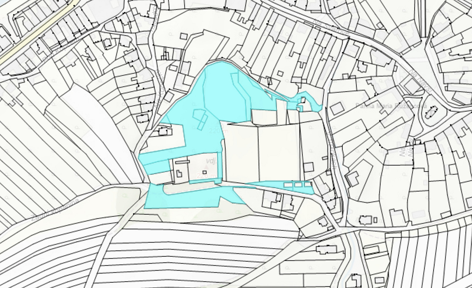 Prodej stavebního pozemku 17 254 m² – fotografie 3