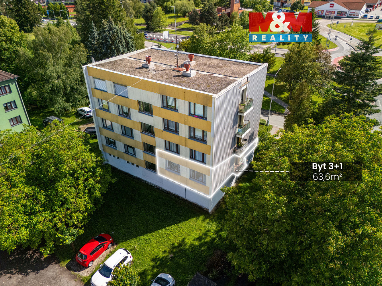 Prodej bytu 3+1 63 m²